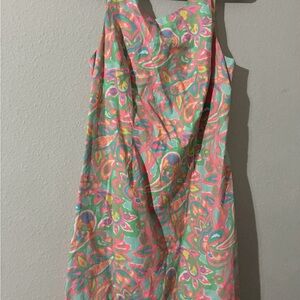 Lilly Pulitzer Pink and Green Dress